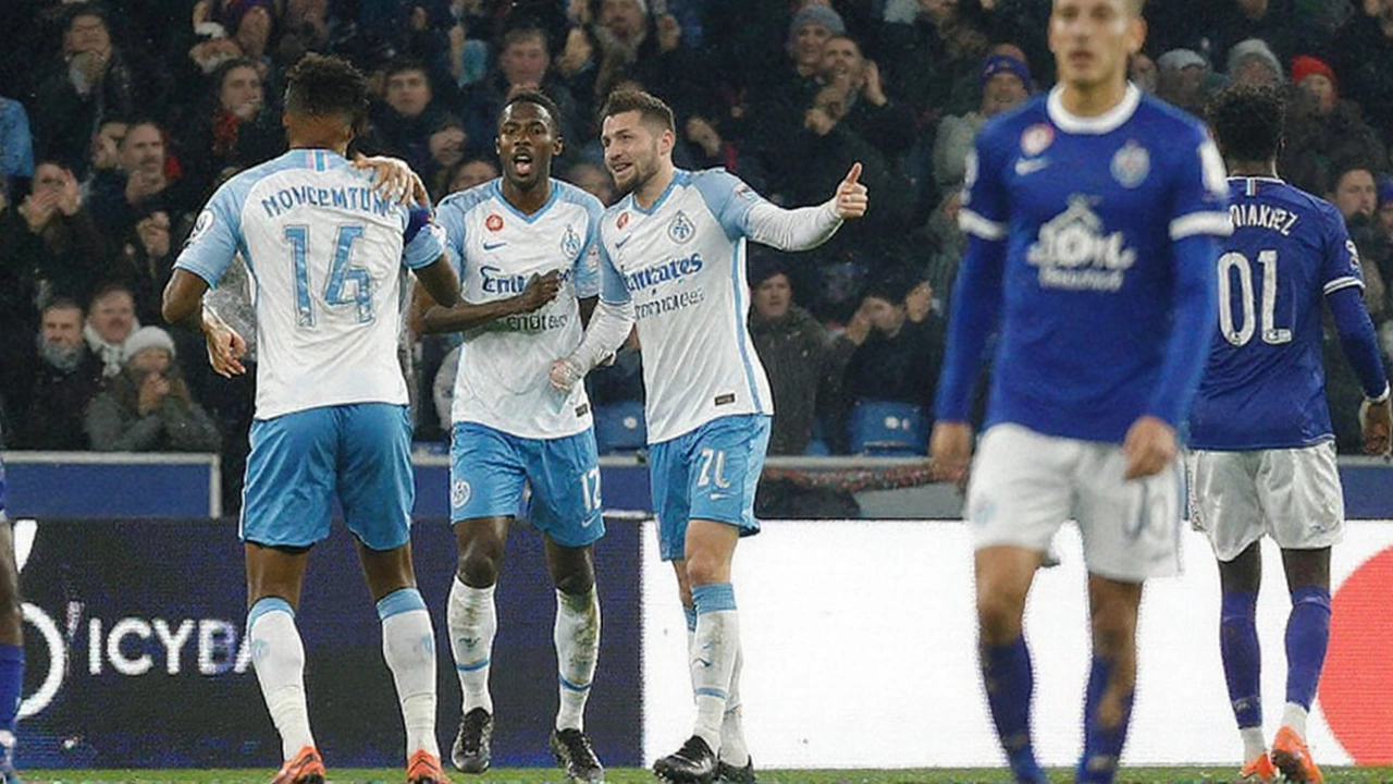 Marseille snatch dramatic 91st‑minute win to top Ligue 1